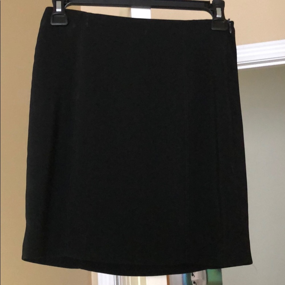 bebe black mini skirt